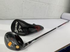 Srixon Z-355 Golf Hybrid Left Handed Club, Miyazaki Shaft, Srixon Grip, 19o Loft/ A Flex/ 42.5