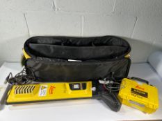 Leica DD220 Smart Utility Locator and DA230 Transmitter (with bag, both power on) - Pre-owned.
