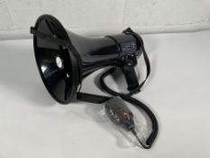 UM-2 8PCS Transistor Megaphone - Black.