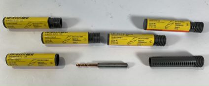 Five Sandvik Coromant CoroDrill Delta-C (R840-0320-30-A1A) Carbide Drill Piece, 3.2mm, TiAIN. As New