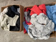 Fifty Items of Assorted Vintage Style Cable Knitwear - Pre-owned.