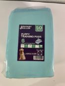 Eleven Discount Seller Puppy Training Pads 50 Pack - 60x60cm.