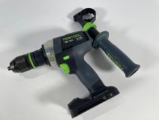 Festool TDC 18/4 Cordless Drill - Pre-owned (unit only, NO battery).
