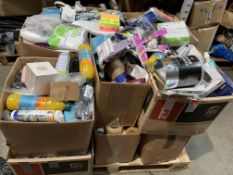 Pallet of Miscellaneous Items to Include Pet, Household and Tool Related Products.