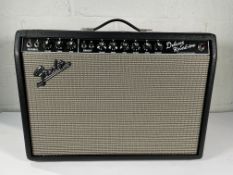 Fender '64 Custom Deluxe Reverb Tube Guitar Amplifier Combo (some minor damage to top right hand cor