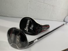Srixon ZX Mk II Golf Fairway Wood 5W Left Handed Club, HZRDUS Smoke RDX, Golf Pride Grip, 18 Loft/ 5