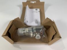 IFM Programmable Electronic Flush Pressure Sensor with Display in Stainless Steel Housing Ideal For