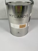Mylands Film, Television & Theatre FTT-002 Pale Gold Interior Acrylic Paint - 5ltr (dented tin).