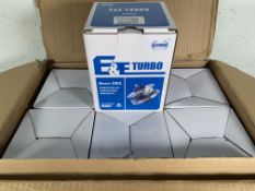 Nine E&E Turbo Cartridges, Boxed, As New (Product Number GT14-045B)
