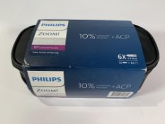 Philips Zoom Nite White 10% Carbamide Peroxide + ACP Take Home Whitening Kit, 6 x Tubes, Exp 12/25.