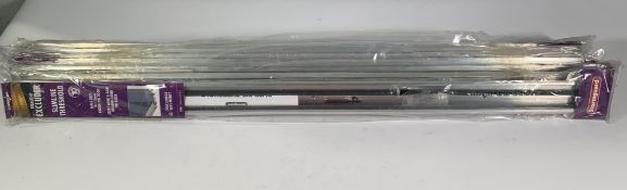 Seven Sttormguard draught excluders, slimline threshold, seals gaps 10-13mm under door to stop rain