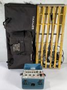 Thales TPWS Train Test Unit Mk2 With Yellow Track and Lead, in Padded Worn Soft Case, Edges Has Hole