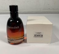 Fahrenheit Parfum 75ml Tester.