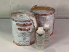 Two, Chockfast Orange PR 610 TCF Pourable Chocking Compound (7.5lbs/3.4KGS) with Hardener. New