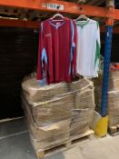 A Pallet Of Sunday League Football Wear In Assorted Sizes And Colours (Outer Packaging Show Signs Of
