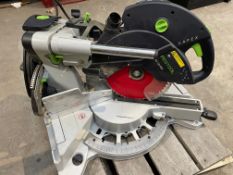 Festool KS 120 REB Kapex 1600w Sliding Compound Mitre Saw - Pre-owned.