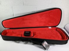 Gator ICON Series Bag/Case For Electric Guitars, Padded Soft Interior Lined With Red Micro-Velvet, W