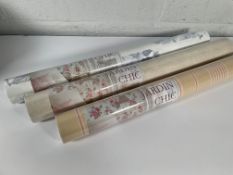 Thirty Six Jardin Chic Wallpaper - 12 x G67322, 12 x G67328 and 12 x G67286 - 10m x 0.53m each.
