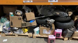 A large quantity of miscellaneous items to include mainly Automotive and Related Parts.