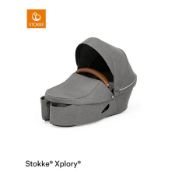 Stokke Xplory X Carrycot - Modern Grey (stock image).