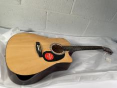 Squier Acoustic Guitar - (label reads SA-105CE Electro Acoustic but this guitar has no electrics) -