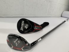 Srixon ZX Mk II Golf Hybrid Left Handed Club, HZRDUS Smoke RDX, Golf Pride Grip, 2.5 / 5.5 / 39.75