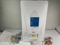 Baxi 430 Combi 2 Gas Combi High-Efficiency Wall-Hung Boiler - White (item has some minor damage).