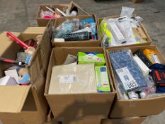 Miscellaneous Items to include Stationery, Household Products and Toiletries.