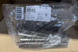 Thirty Hardened Chisel Pieces, Shank - Hex 11.1, Length -200 mm Width 15 mm, Type - Sharp.