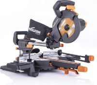 Evolution Power Tools R210SMS-300+ Sliding Mitre Saw - New (stock image).