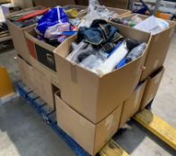 Pallet of Miscellaneous Items to Include, Household, Beauty and Tool Related Products.