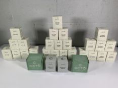 Twenty Nine Octo Pure Essential Oil Candles (27 x 250ml/ 2 x 400ml) Various Scents (Flower Meadow/Mi