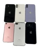 Assorted Apple iPhones (All iCloud account clear, sold as seen)