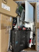 Assorted new and pre-owned IT and electrical items (All items sold as seen).