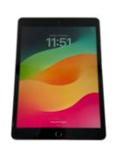 Pre-owned Apple iPad 7th Gen (A2197) 32GB in Space Gray (Battery health 83%) (S/N: F9FD1161MF3M).
