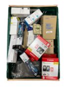 Assorted new printer cartridges and related (All items sold as seen).