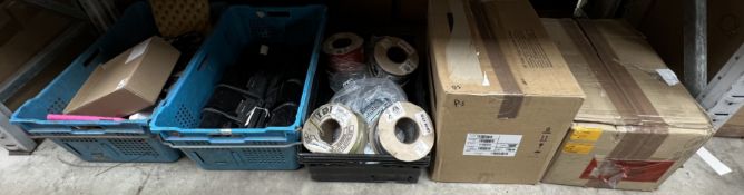 Assorted new and pre-owned IT and electrical items (All items sold as seen).