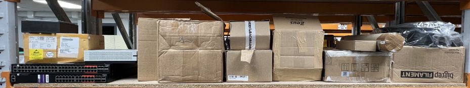 Assorted new and pre-owned IT and electrical items (All items sold as seen).