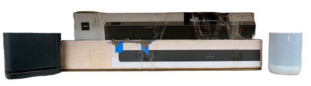 Pre-owned audio items sold for parts including Bose & Sonos (Items faulty, sold as seen).