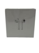 As new Apple AirPods (2nd Gen) with Charging Case (Box sealed) (EAN: 190199098572).