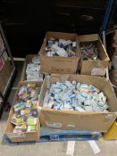 Assorted printer cartridges & related (Sold as seen).