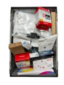Assorted printer cartridges & related (All items sold as seen).