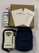 An Ultrasound Technologies Pocket Fetal Doppler With FHR, PD1 + 2MHz (EAN 5060337640053).