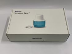 A box of five Medtronic Simplera Sync Glucose Sensors (REF: MMT-5120C1) As new (EXP: 25/05/14)