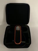 A Suji V2 BFR Pump with Case and USB Cable for Blood Flow Restriction Training (REF: V2MDR-01). As N