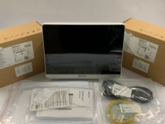 Medtronic RespArray Patient Monitor 100v-240v, 50Hz/60Hz, 1.6A-0.8A (REF: RESPARRAYIEC01) with 6x Re