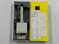 Two Sartorius Tacta Mechanical Pipette Eight Channel 0.5 - 10ul (REF: LH-729120) As new