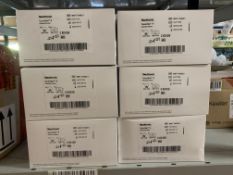 Six Medtronic Guardian 4 Glucose Sensor Packs (REF: 2x MMT-7040C1 and 4x MMT-7040D1 / Expiry Dates V