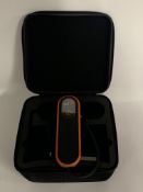 A Suji V2 BFR Pump with Case and USB Cable for Blood Flow Restriction Training (REF: V2MDR-01). As N