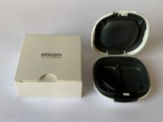Oticon Xceed 1 BTE UP (REF: 214252) Black. As new (1 Hearing Aid included)